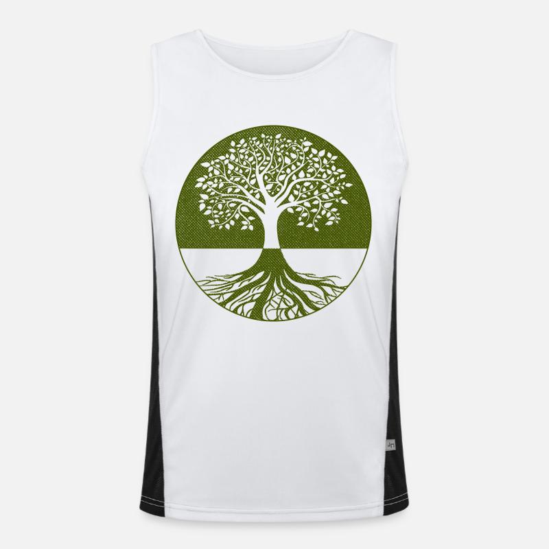 Arbre Débardeur respirant contrasté Homme 