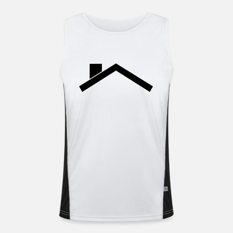 House Roof Men's Functional Contrast Tank Top 