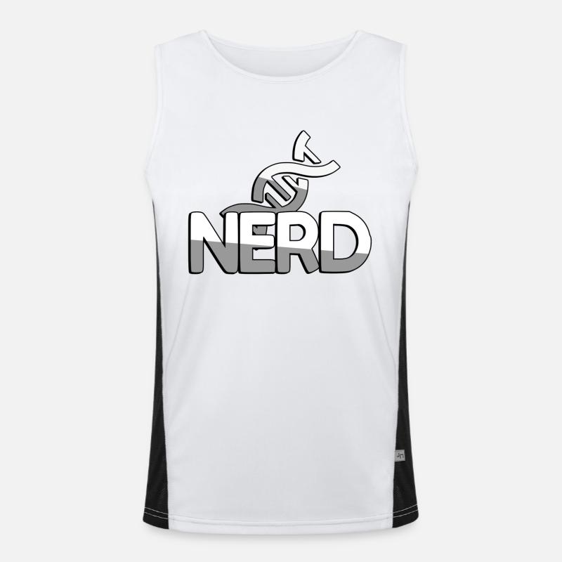 NERD + DNA - Jeux Débardeur respirant contrasté Homme 