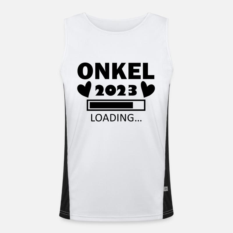 Onkel 2023 Loading Funktionelles Kontrast-Tank Top für Männer 