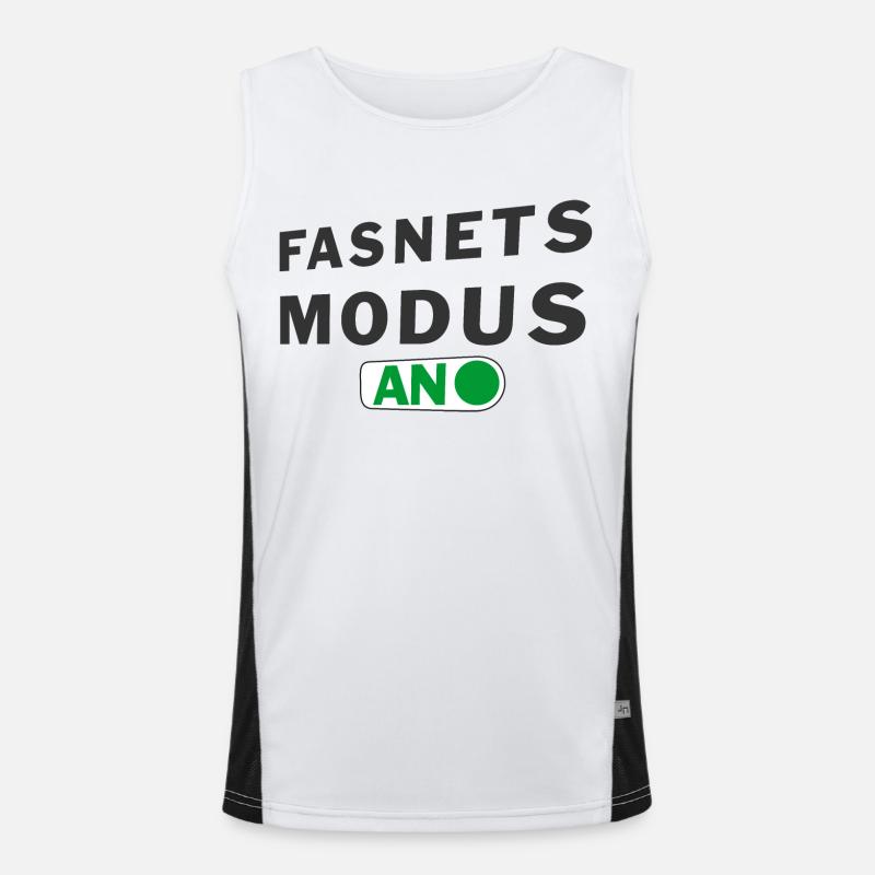 fasnetsmodus1 Men's Functional Contrast Tank Top 
