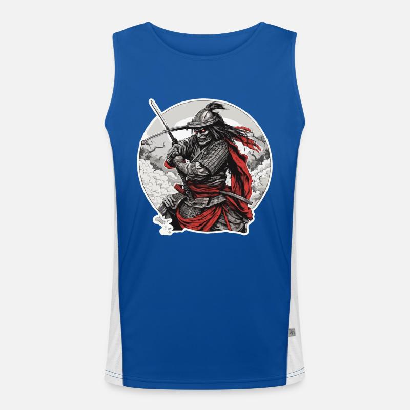 Samurai / Japanisch / Harakiri / Katana / Mann Funktionelles Kontrast-Tank Top für Männer 