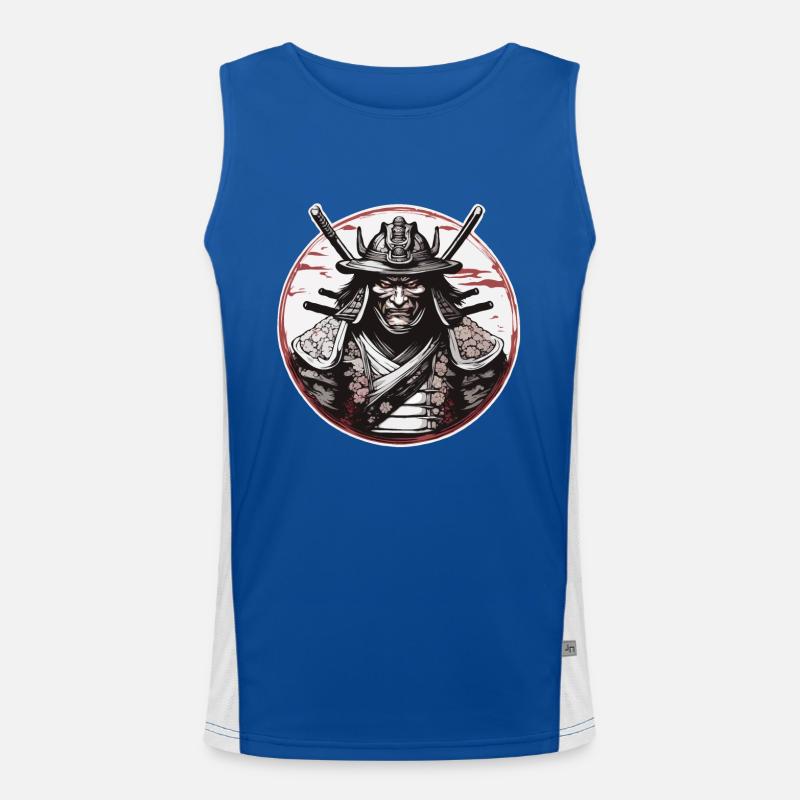 Samurai / Japanisch / Harakiri / Katana / Mann Funktionelles Kontrast-Tank Top für Männer 