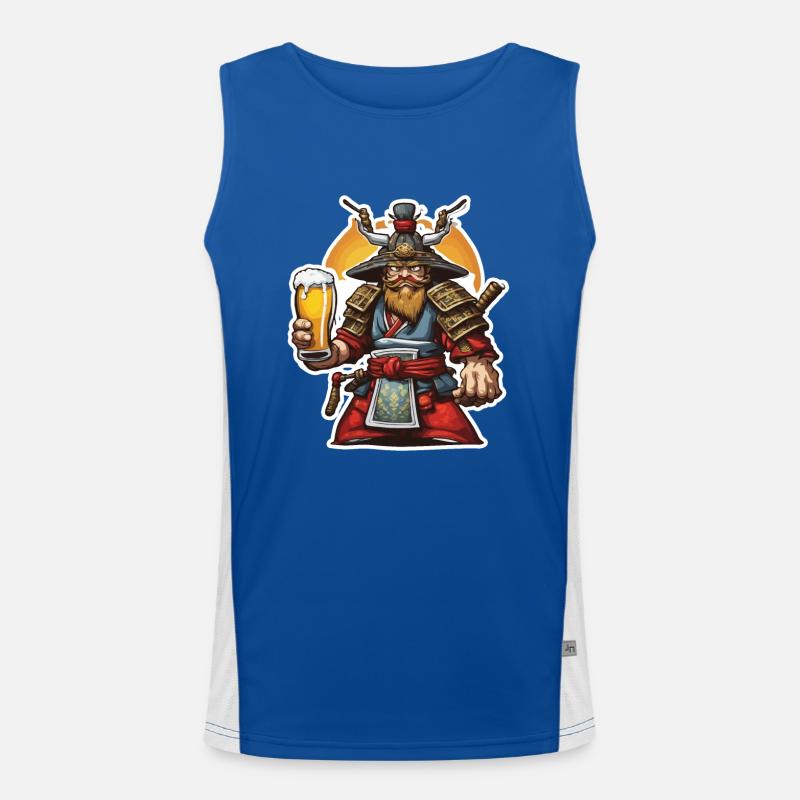 Samurai / Japanisch / Harakiri / Katana / Mann Funktionelles Kontrast-Tank Top für Männer 