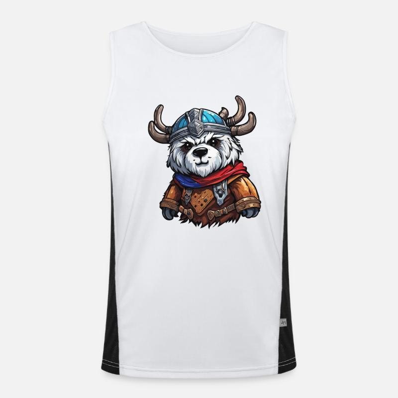 Teddy Bear / Cuddly Toy / Stuffed Animal / Gift Idea Men's Functional Contrast Tank Top 