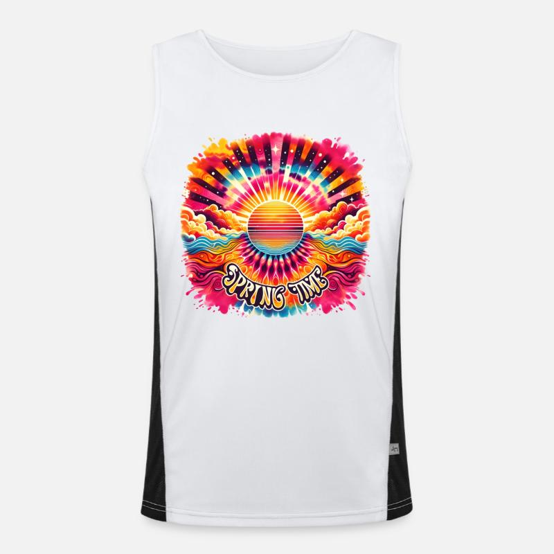 Source Débardeur respirant contrasté Homme 