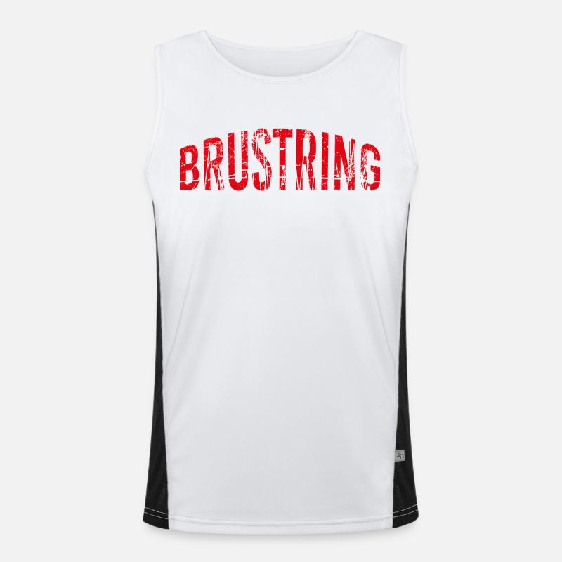 Stuttgart Brustring Funktionelles Kontrast-Tank Top für Männer 