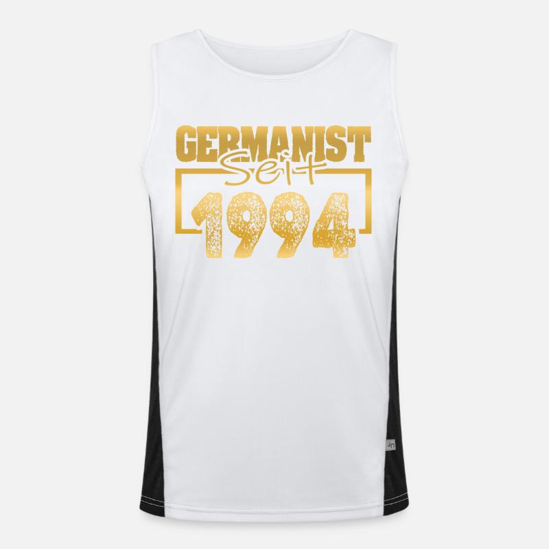 1994 Funktionelles Kontrast-Tank Top für Männer 