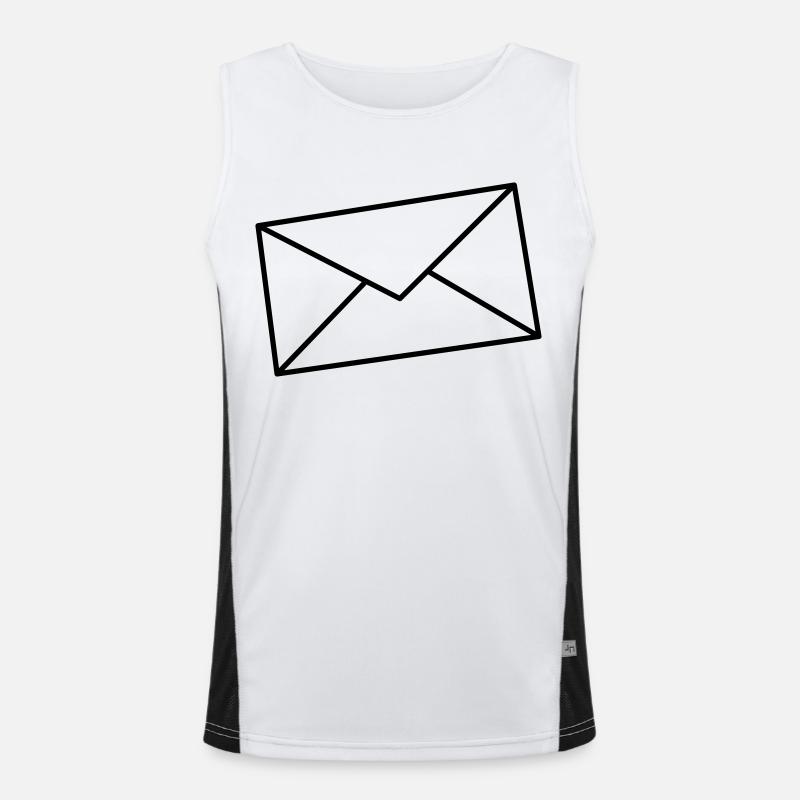 Brief Funktionelles Kontrast-Tank Top für Männer 