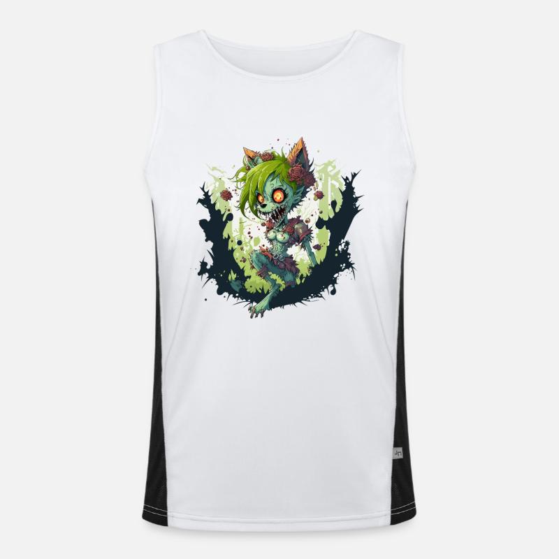 Zombie Fox Men's Functional Contrast Tank Top 