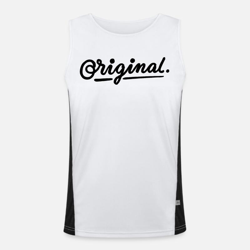 original Men's Functional Contrast Tank Top 