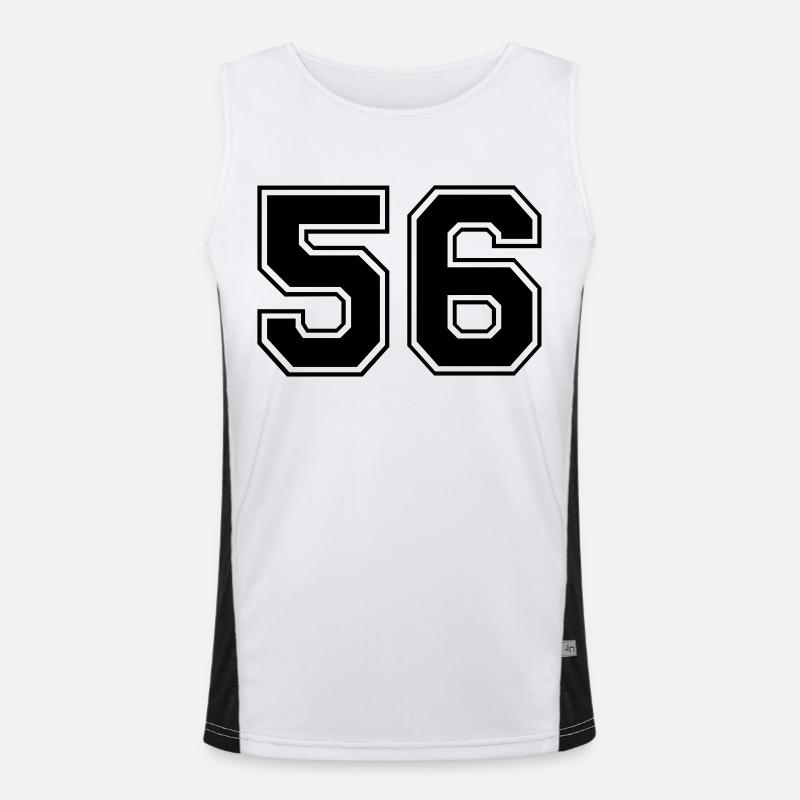 56 Men's Functional Contrast Tank Top 