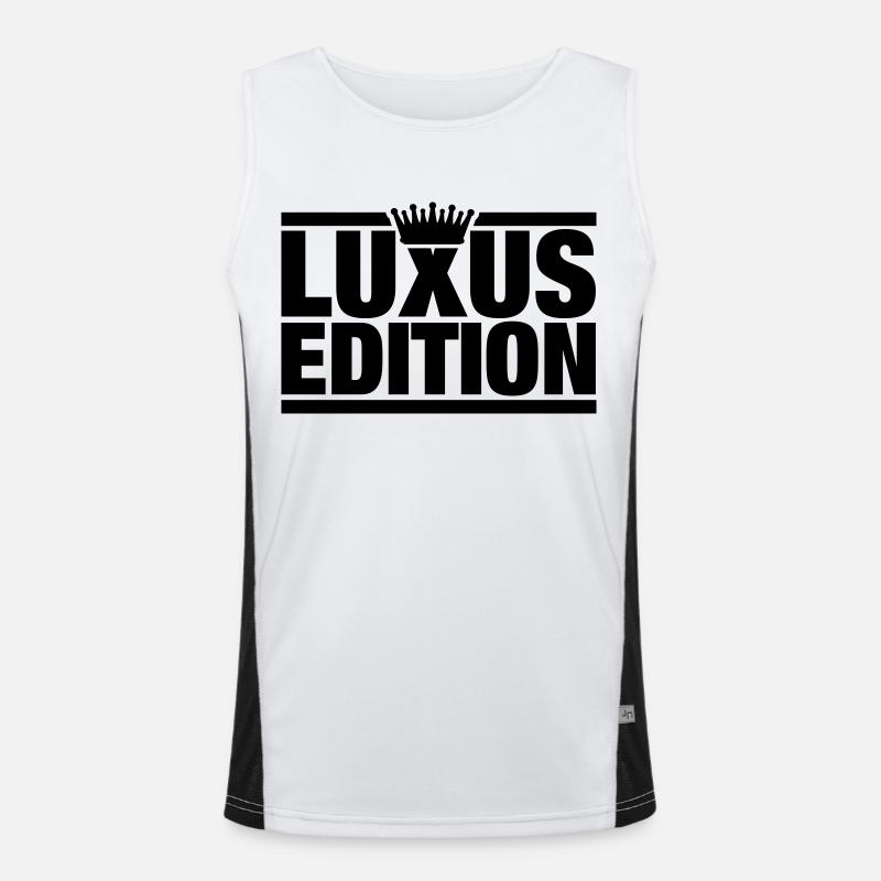 luxus_edition_gr1 Funktionelles Kontrast-Tank Top für Männer 