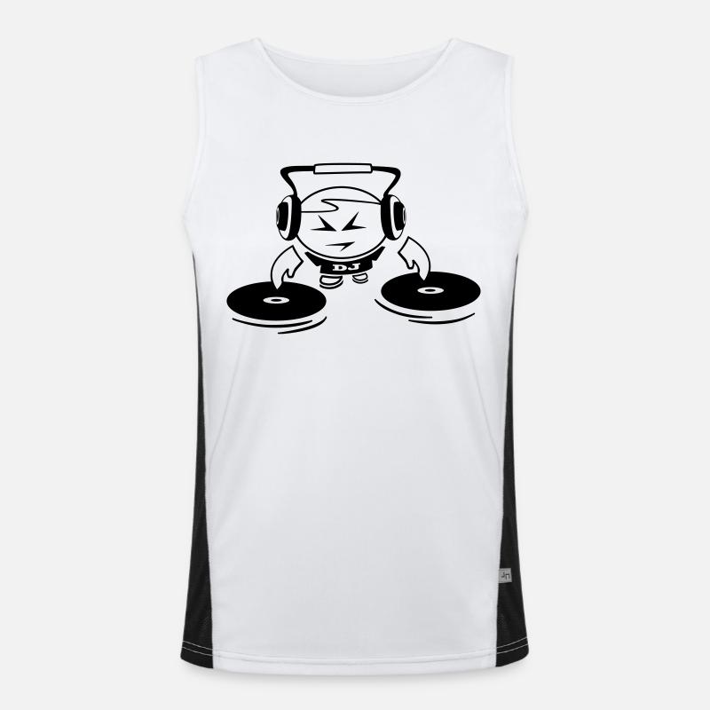 DeeJay Men's Functional Contrast Tank Top 