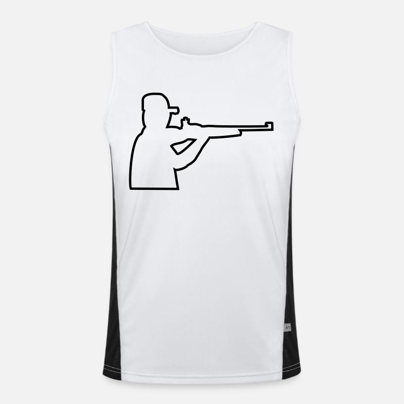 jäger Funktionelles Kontrast-Tank Top für Männer 