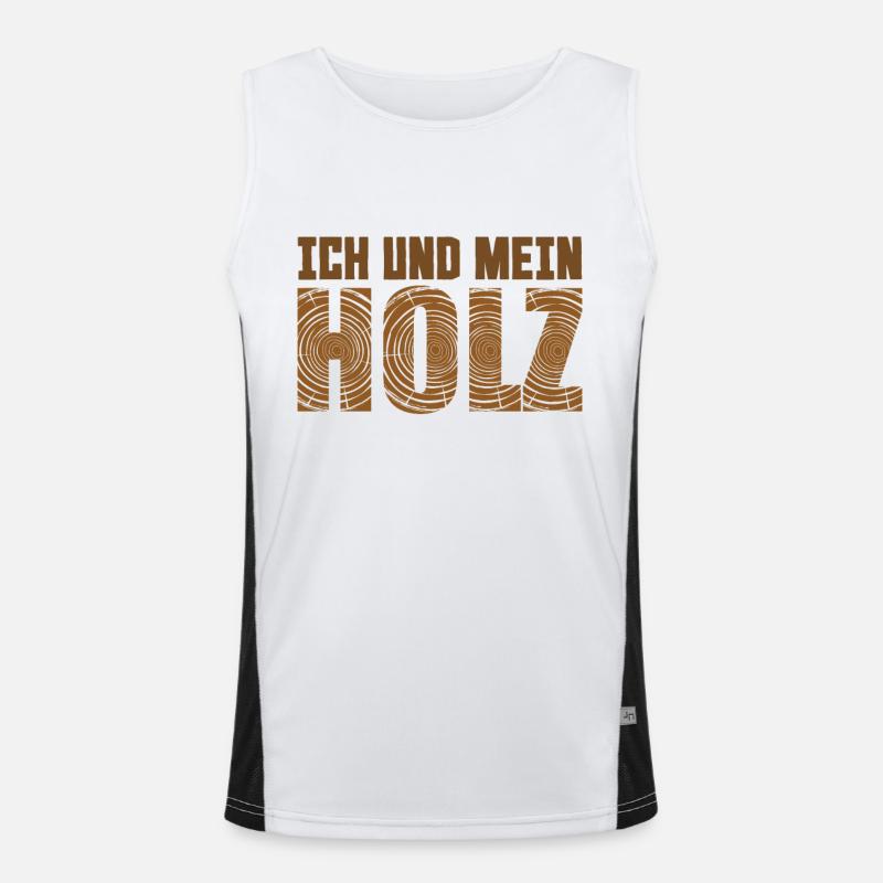 Zimmermann Funktionelles Kontrast-Tank Top für Männer 