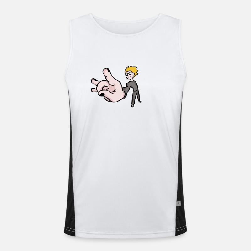 Figuren Funktionelles Kontrast-Tank Top für Männer 