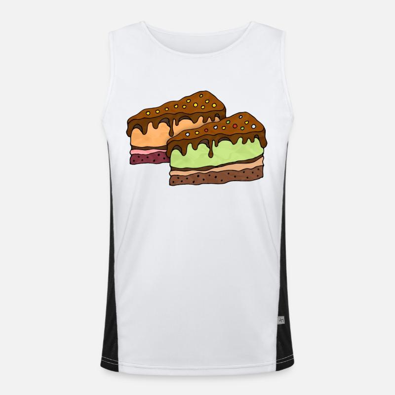 Cakes Men's Functional Contrast Tank Top 