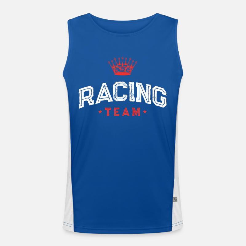 Racing Team Men's Functional Contrast Tank Top 
