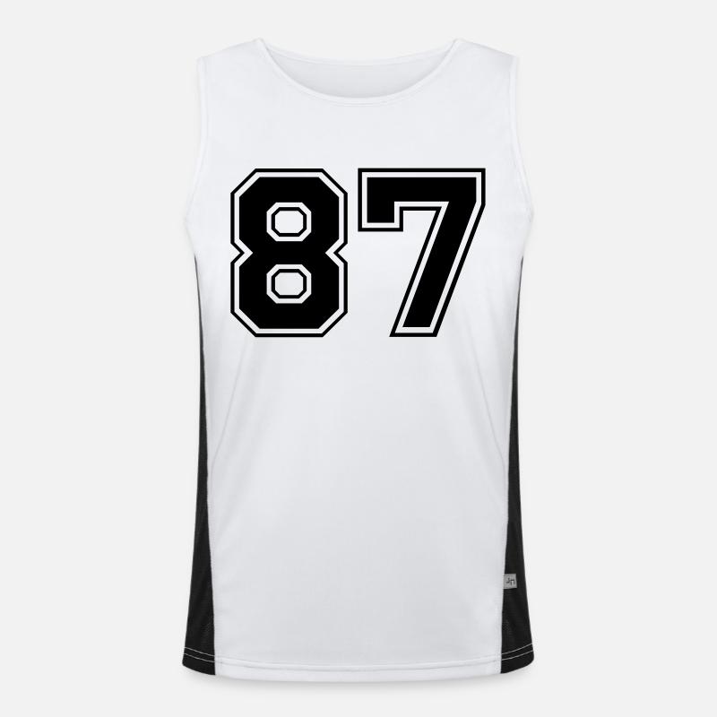 87 Men's Functional Contrast Tank Top 