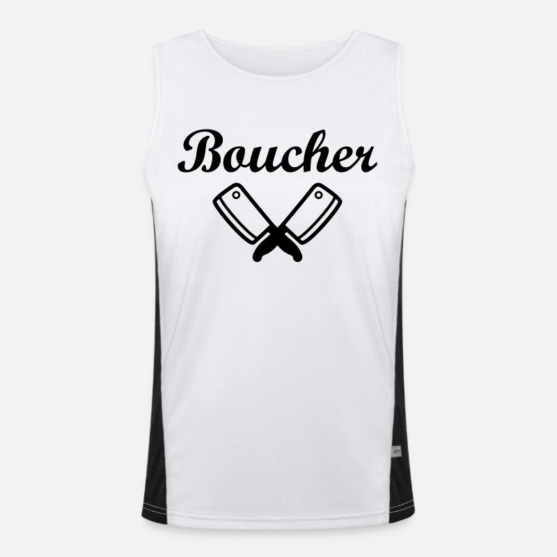 Boucher Débardeur respirant contrasté Homme 