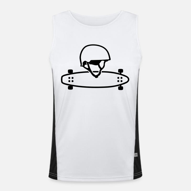 Longboard Débardeur respirant contrasté Homme 