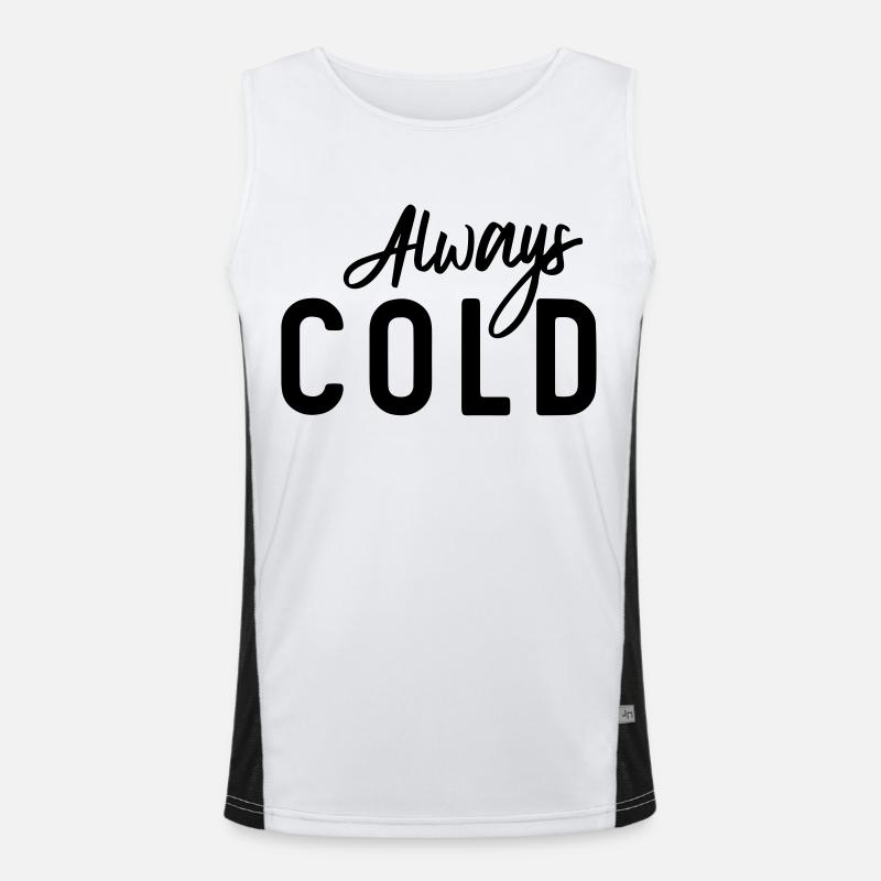 Always Cold Men's Functional Contrast Tank Top 