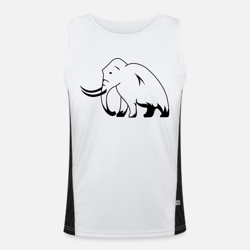 mammut Funktionelles Kontrast-Tank Top für Männer 