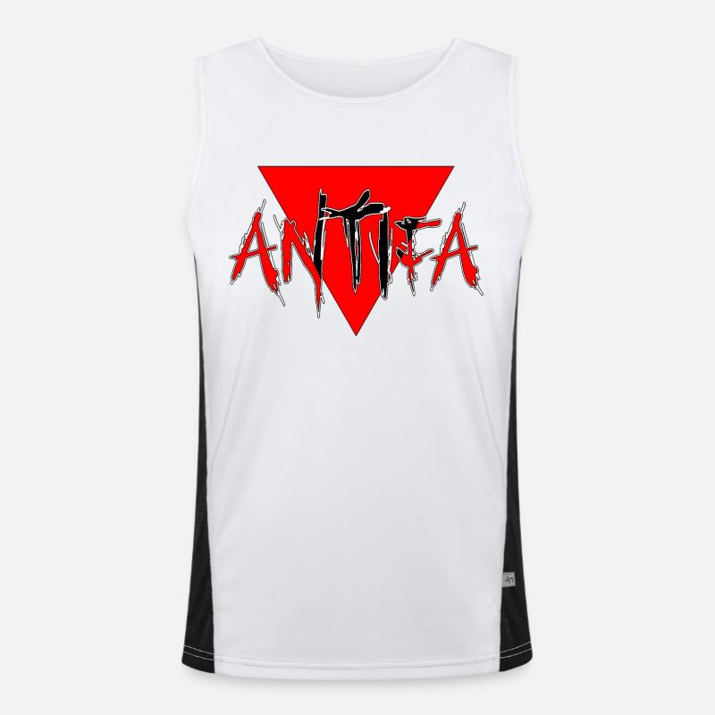 Antifa Men's Functional Contrast Tank Top 