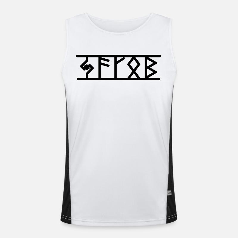 Jakob Funktionelles Kontrast-Tank Top für Männer 