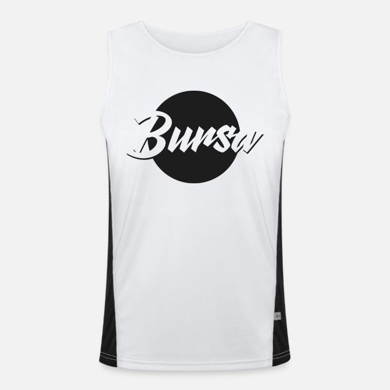 Bursa Funktionelles Kontrast-Tank Top für Männer 