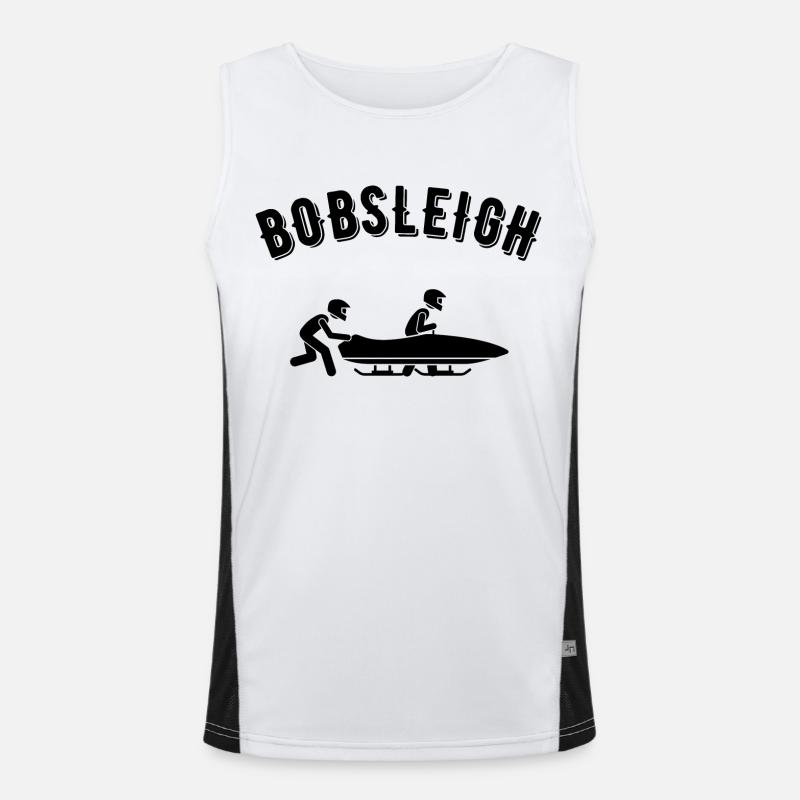 Bob Funktionelles Kontrast-Tank Top für Männer 