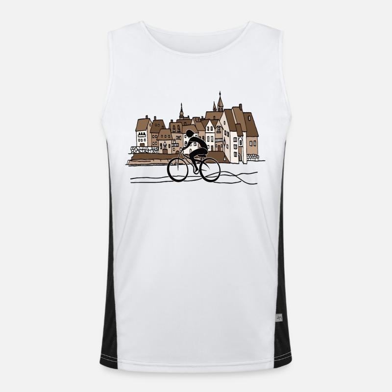 Cyclist Men's Functional Contrast Tank Top 