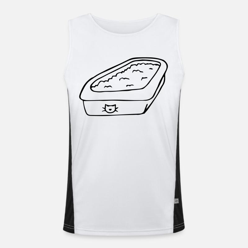 Boîte à chats Stinki Cat Pups Débardeur respirant contrasté Homme 