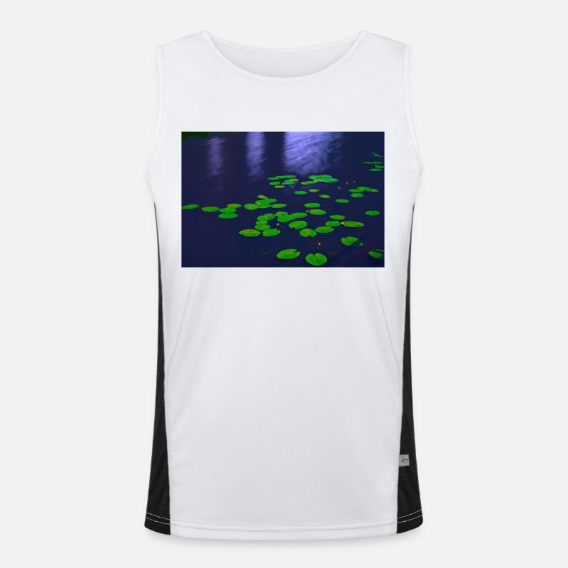 Testnetzwerk Funktionelles Kontrast-Tank Top für Männer 