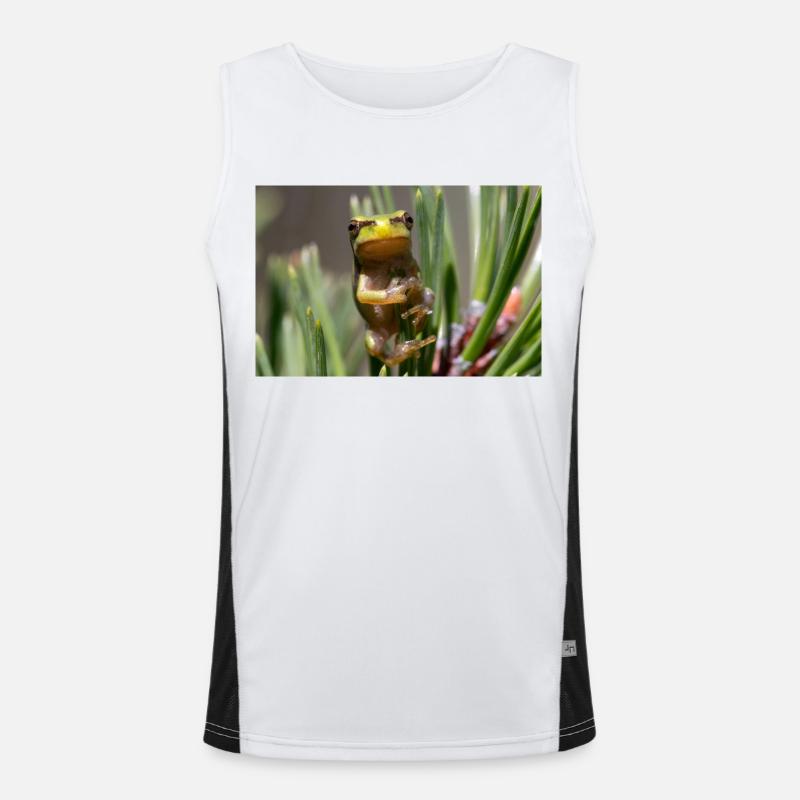 Tree frog Men's Functional Contrast Tank Top 