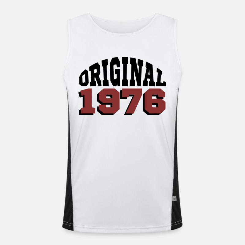 Original 1976 Débardeur respirant contrasté Homme 