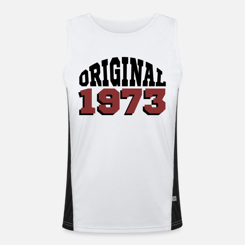 Original 1973 Débardeur respirant contrasté Homme 