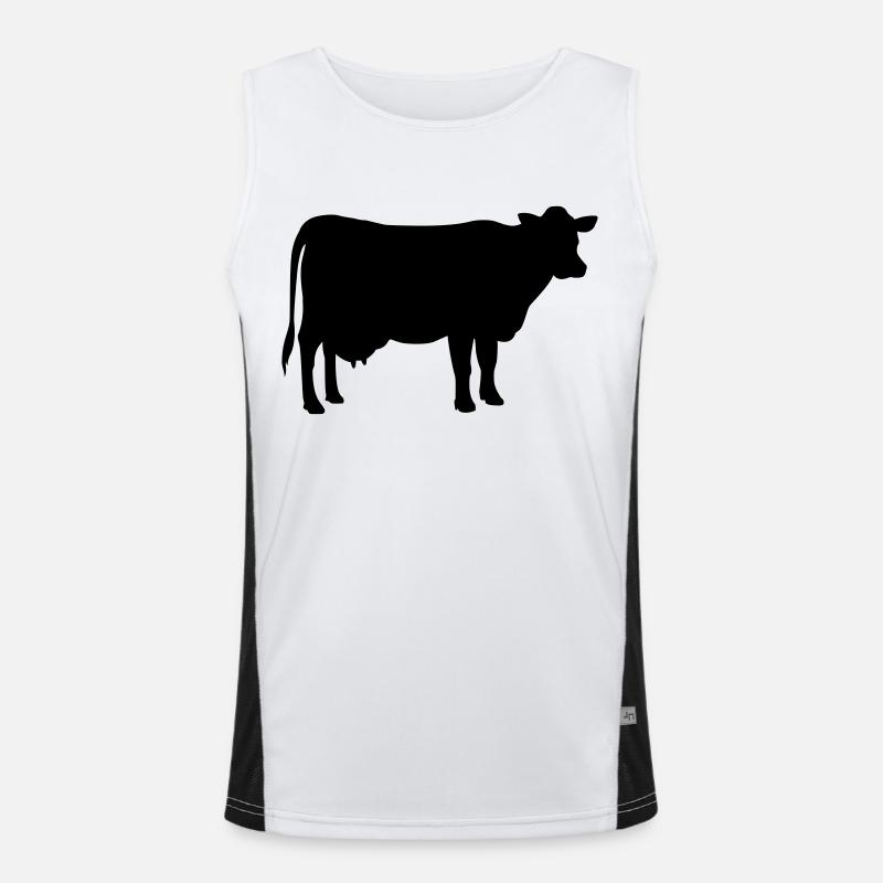 Vache Débardeur respirant contrasté Homme 