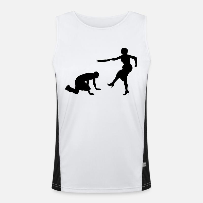 Ehe Funktionelles Kontrast-Tank Top für Männer 