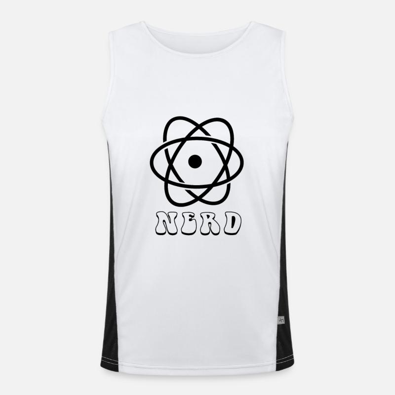 Nerd for science - nerd for science Men's Functional Contrast Tank Top 