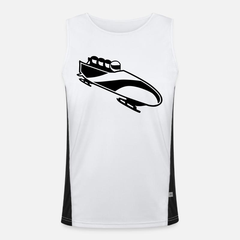 Bob Funktionelles Kontrast-Tank Top für Männer 