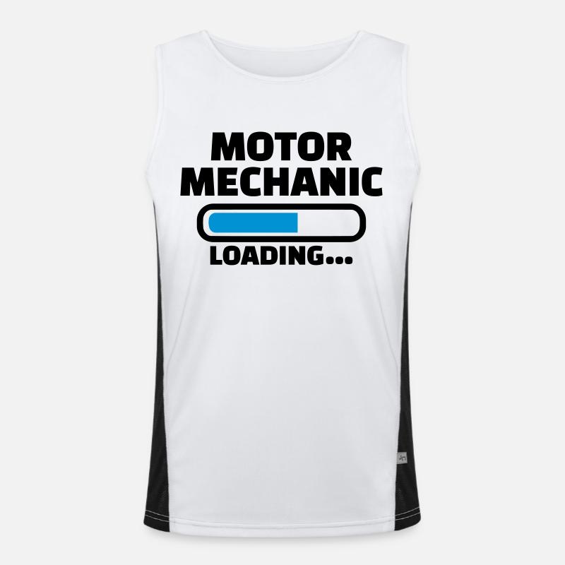 Mechatroniker Funktionelles Kontrast-Tank Top für Männer 