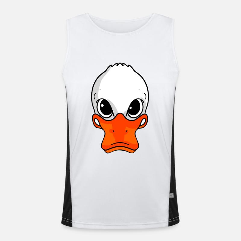 Evil Duck Men's Functional Contrast Tank Top 