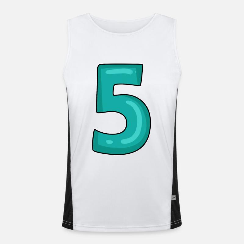 5 Débardeur respirant contrasté Homme 