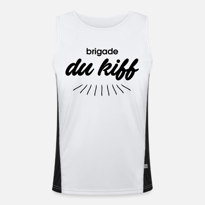 Brigade du kiff Débardeur respirant contrasté Homme 