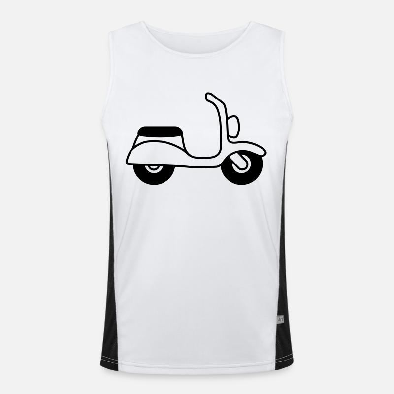 Moped Men's Functional Contrast Tank Top 