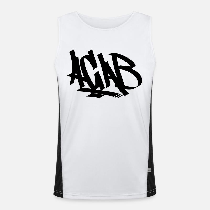 acab1 Men's Functional Contrast Tank Top 