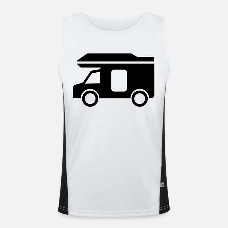 Wohnmobil Funktionelles Kontrast-Tank Top für Männer 