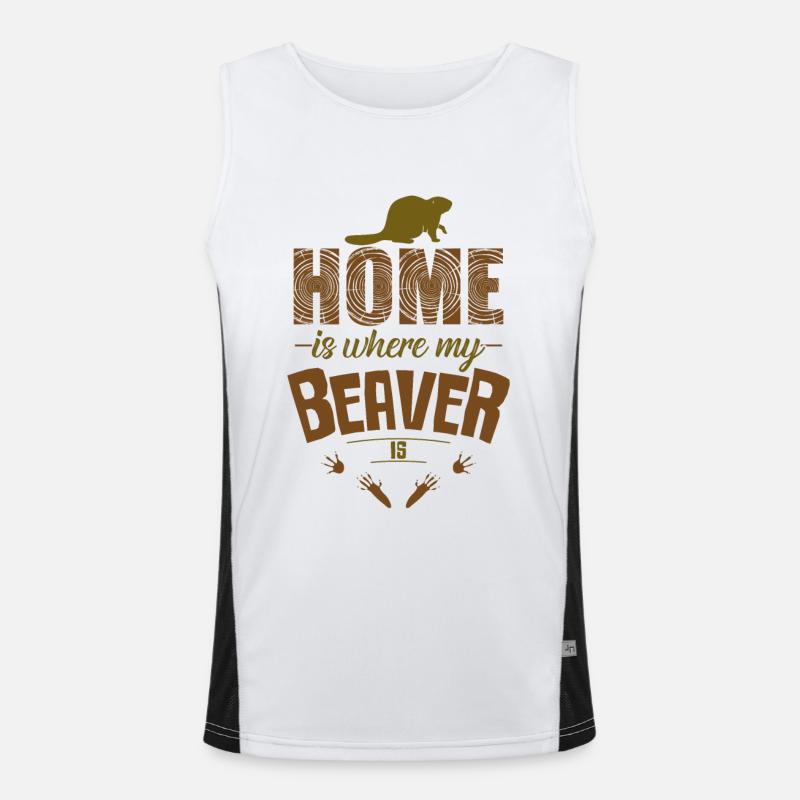 Biber Débardeur respirant contrasté Homme 